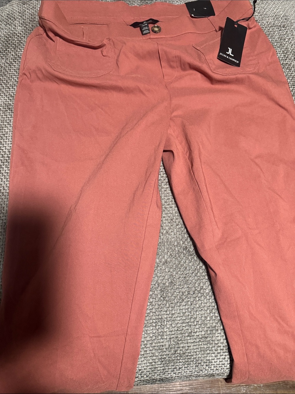 Jules & Leopold Coral Straight-Leg Women's Pants